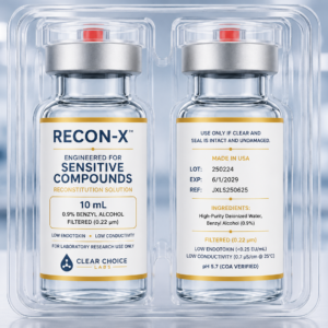 Reconstitution Solution .9% B/A – 10 mL